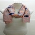 Cotton Chain Work Stole - Pink